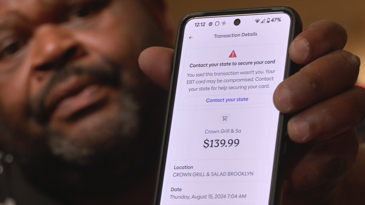 Austin Metzler's drained EBT card account